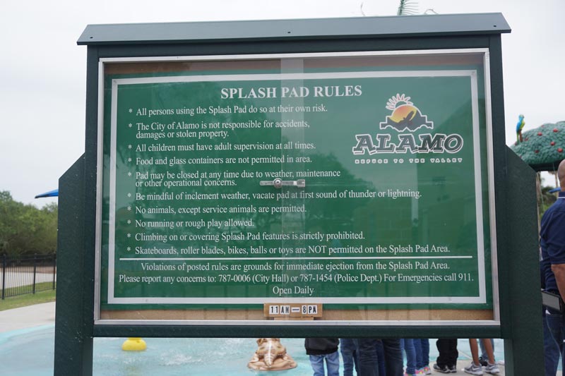 Alamo Nature Park Rules
